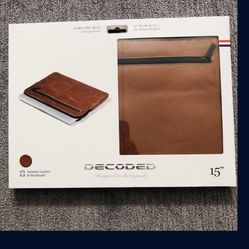 Leather Slim Sleeve 15” MacBook Pro Pro Retina Display Laptop Incase