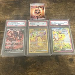 Pokemon Cards/slabs 