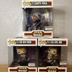 Funko Pops Star Wars Duel Of Fates Set