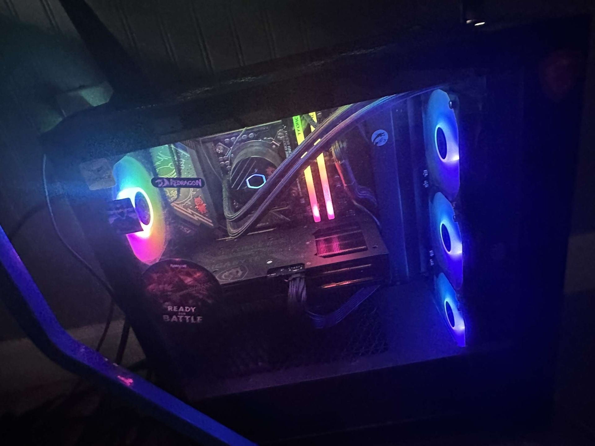 Gaming Pc And Monitor