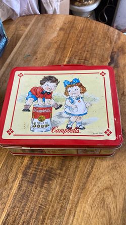 Campbell's Soup Kids Vintage Tin Lunch Box