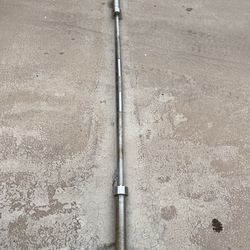 Bent Olympic bar 7ft