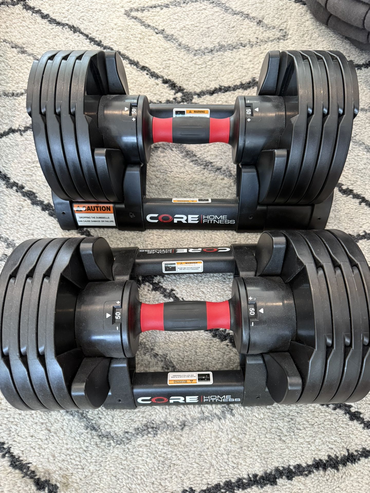 Adjustable Free Weights