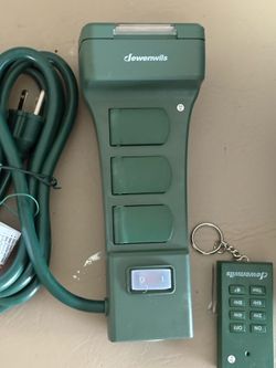 Outdoor power stake timer