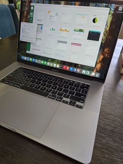 Large Memory 2019 MacBook Pro A2141,i9,64Gb,1Tb,16” LCD, AC Charger, Good Condition,Space Gray,Logic,Photo,Office 2024,Sequoia MAC OS for Promo Sale N