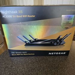 NETGEAR Nighthawk X6 Smart Wi-Fi Router (R8000)