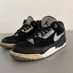 Air Jordan 3 Retro Tinker Black Cement Gold Size 11 Mens 