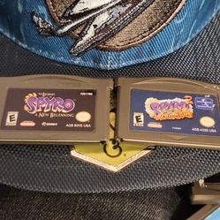 Spyro Dragon 1 And 2 Legend And season Of Flame Nintendo Gameboy Advance Games