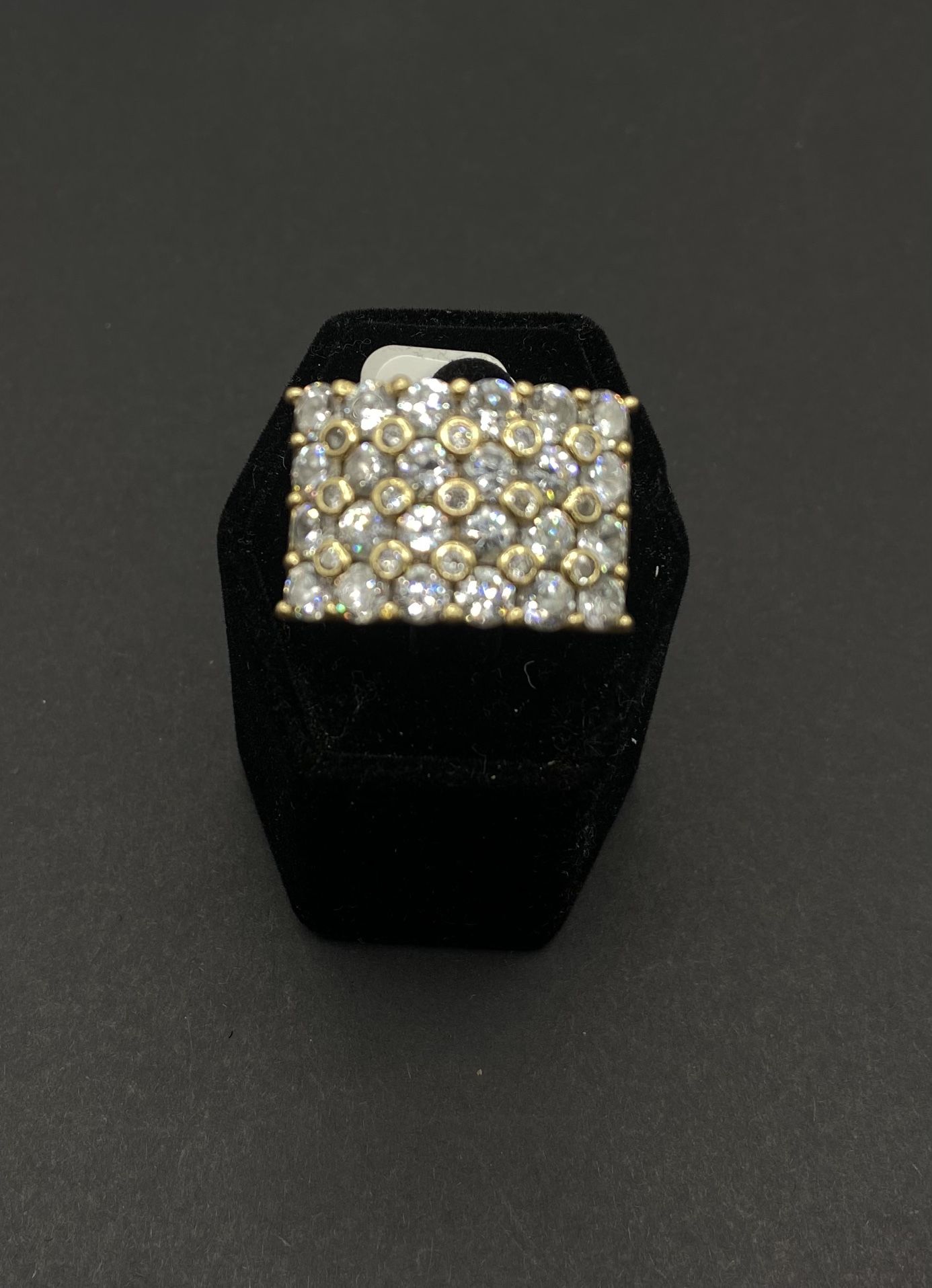 Gold Stone Pimp Ring