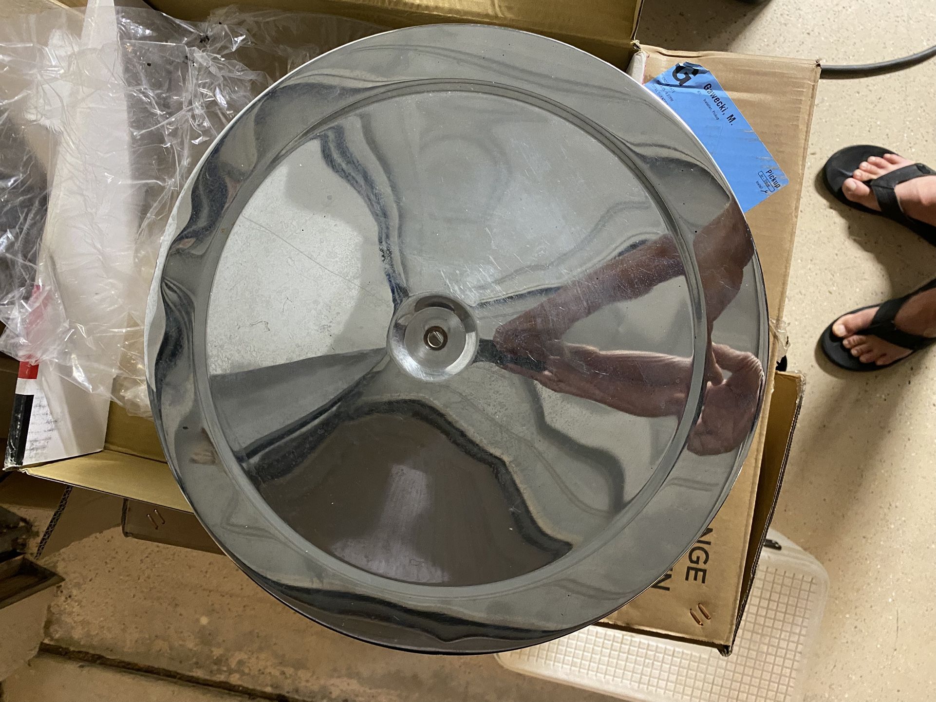 1972 Chevy C10, Four Barrel Air Cleaner