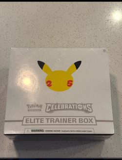 Unopened Pokemon 25th Anniversary ETB