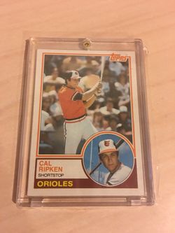 Cal Ripken Jr. 1983 Topps Card