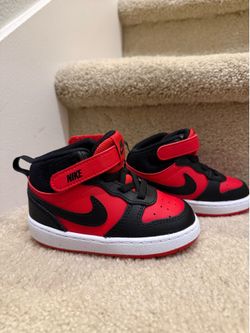 2 Pairs of Nike Air Force 1 Shoes (7C)