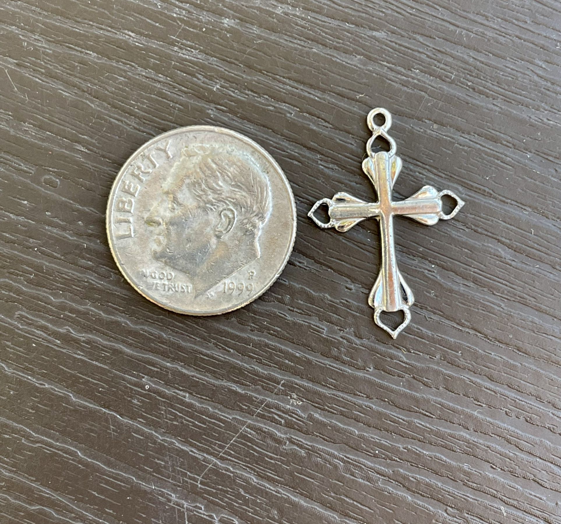 925 Sterling Silver Pendant Cross