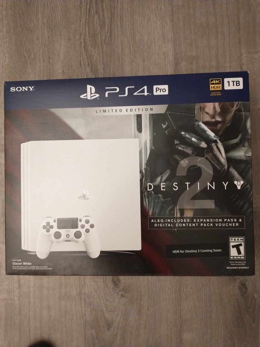 PS4 Pro Destiny 2 Limited Edition 