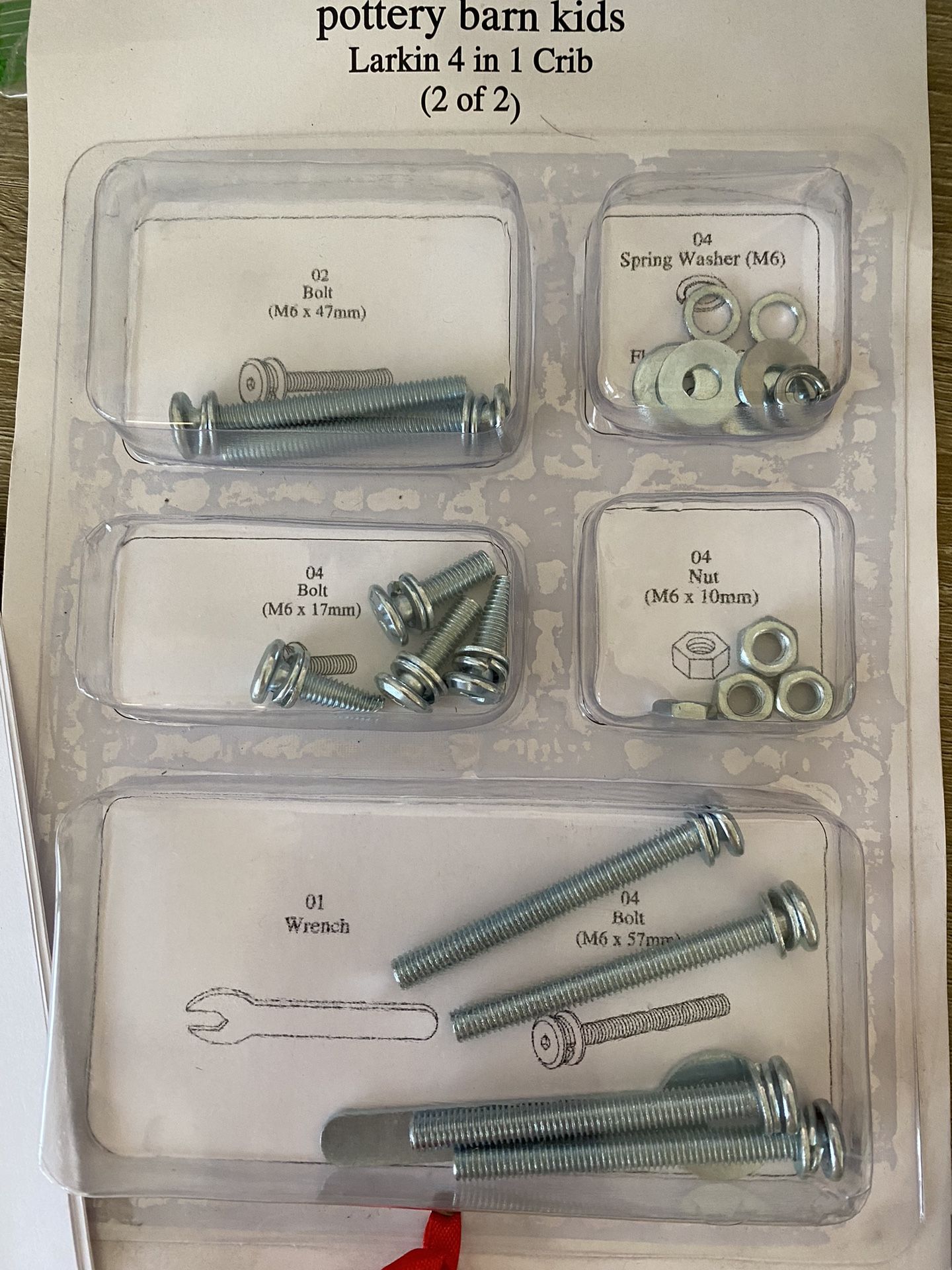 Pottery Barn Larkin 4in1 Toddler Bed Conversion Rail for Sale in