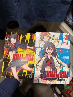 Kill La Kill English Manga 1 + 3