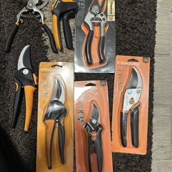 fiskars/husky prunes- stem strippers