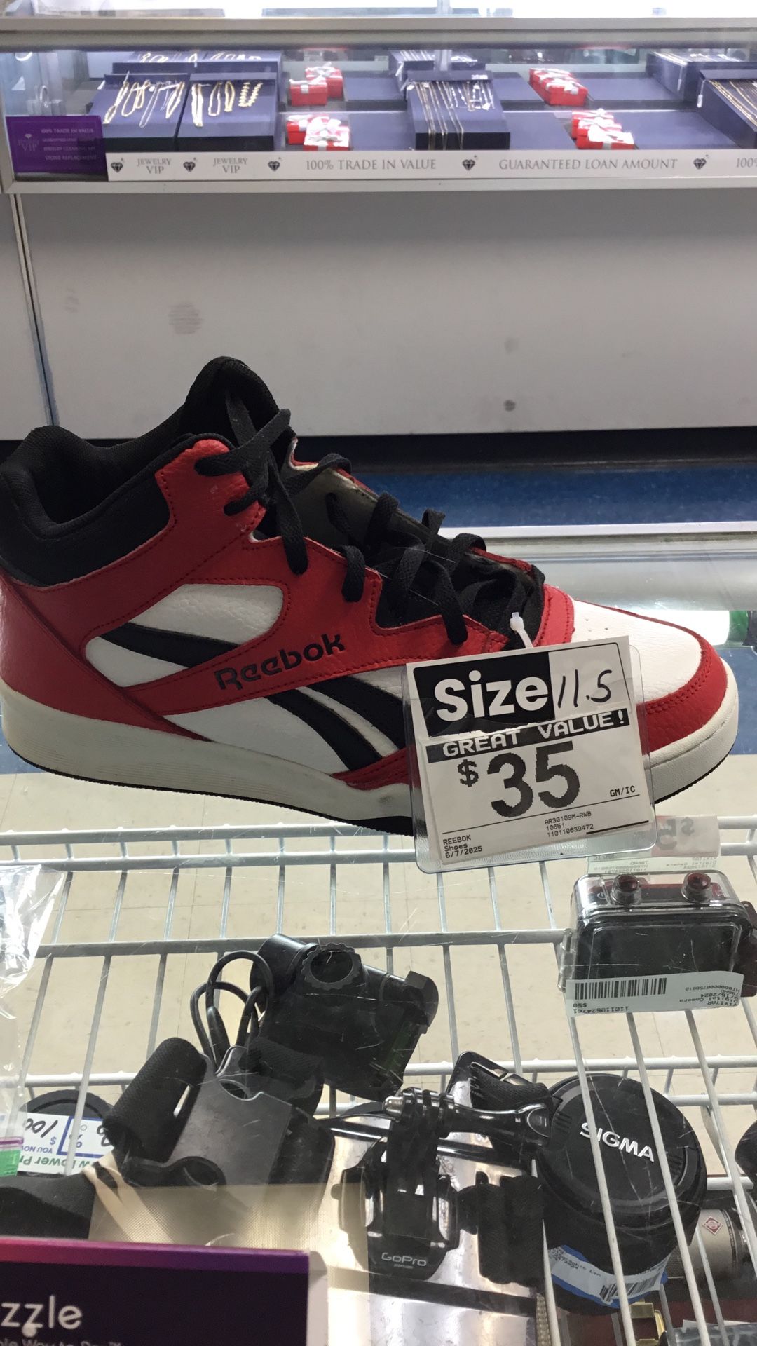 $35. Reebok Shoes.