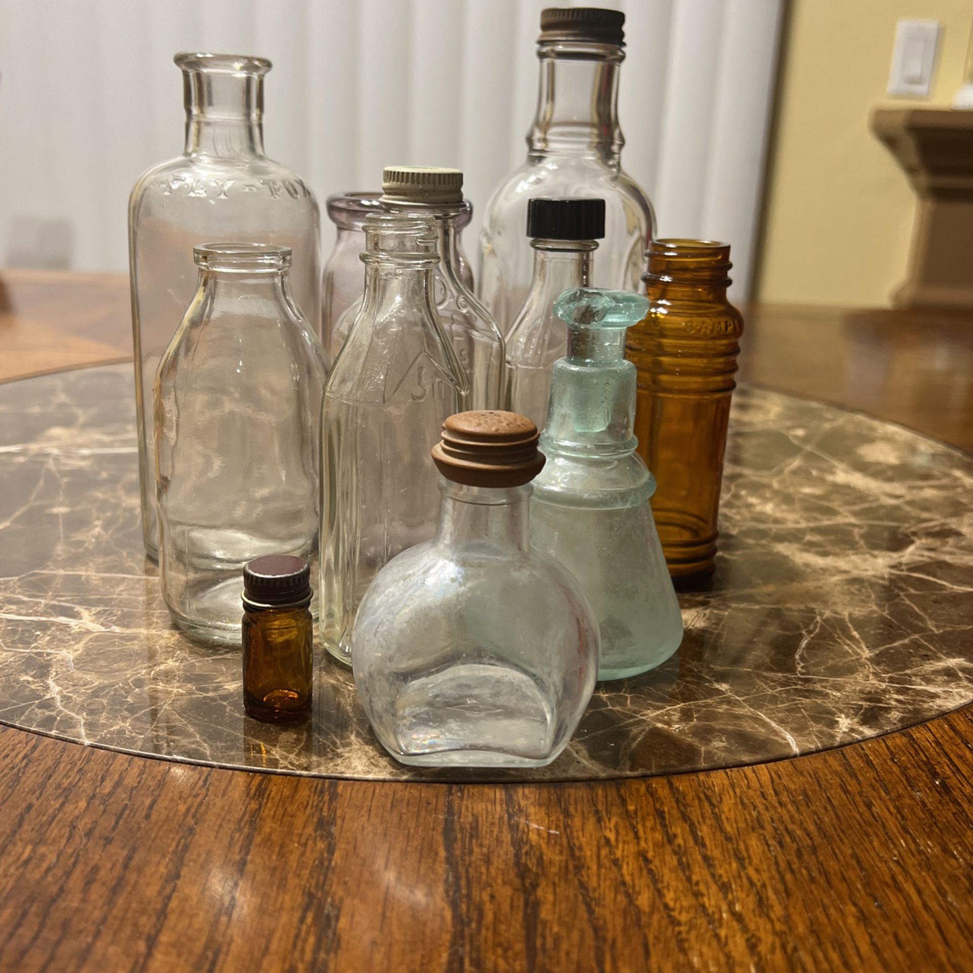 Antique bottles 