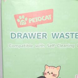 PetoCat  Self Cleaning Kitty Litter Machine Drawer Bags 70  ct