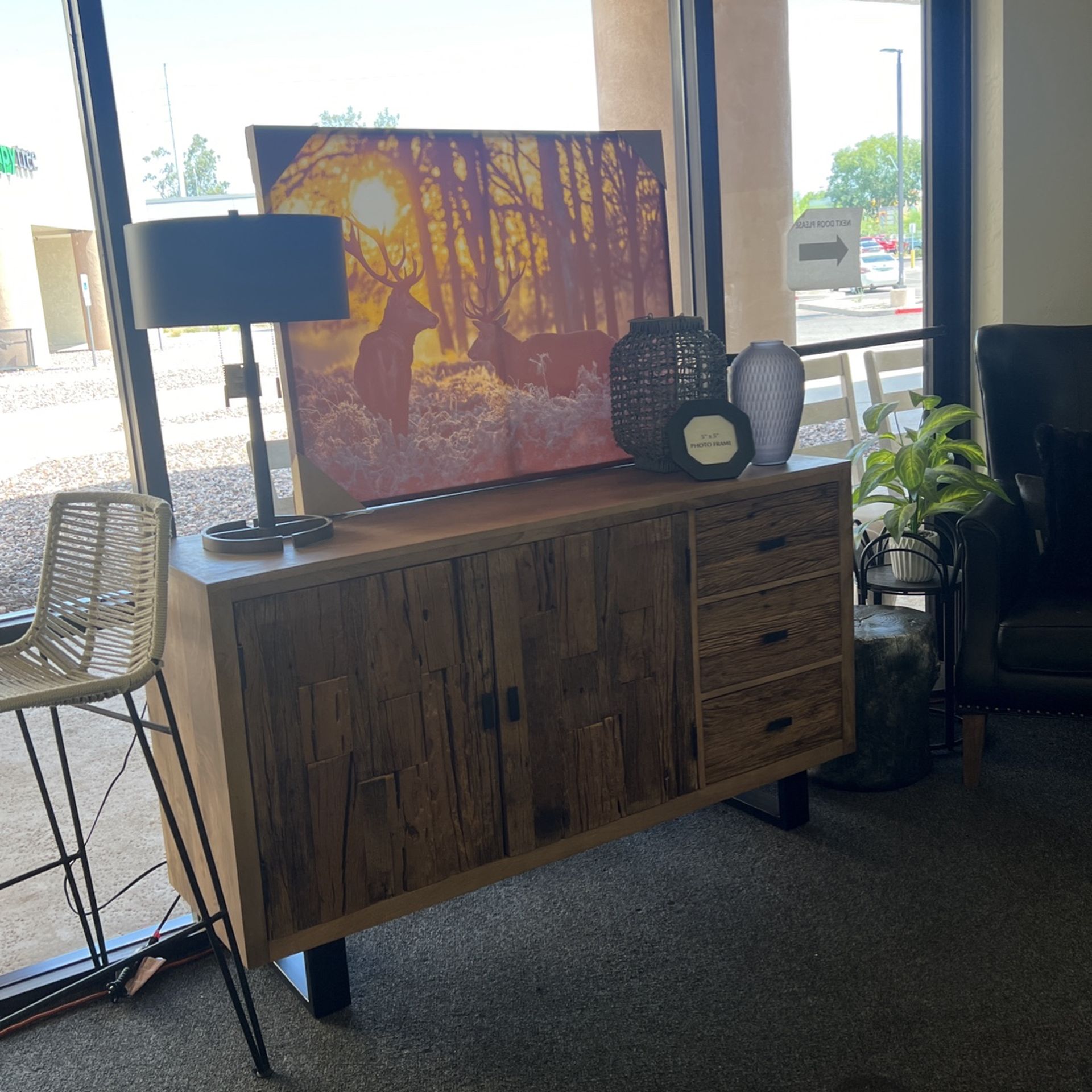 Solid Wood Console Table