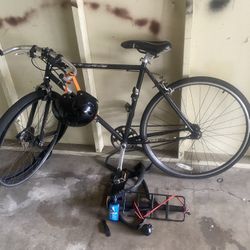 Fixie Bike/ Racer bike W/ accessories 