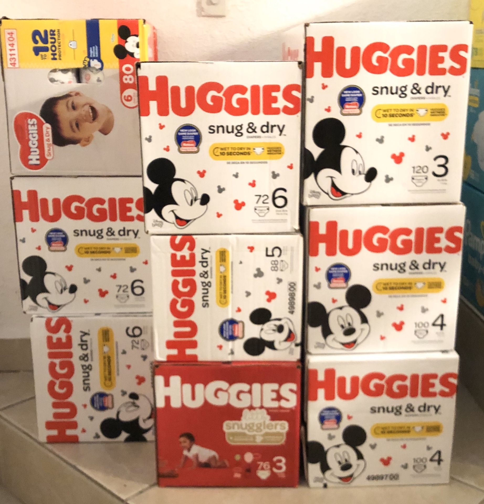 Huggies diapers for SALE