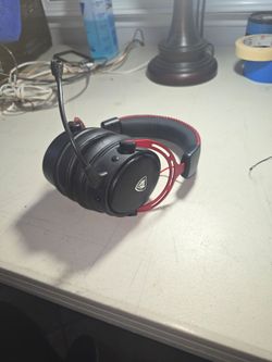 Black and Red Gaming Headset with Mic
