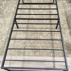 Brand New Twin Bed Frame with Brand New Mattress 