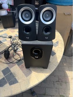 Logitech computer speakers