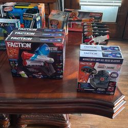 Nerf / Faction Battle Systems / Nerf Pro / Nerf Rival / Laser X Indoor Outdoor Toys