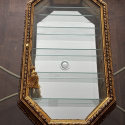 Mirrored vanity chest