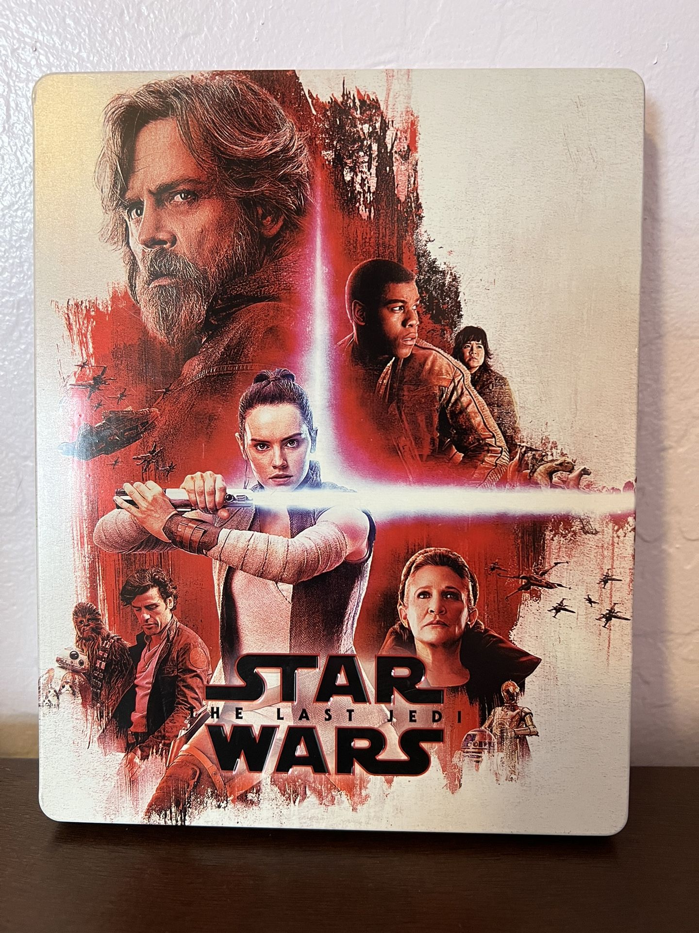 STAR WARS THE LAST JEDI STEEL BOOK