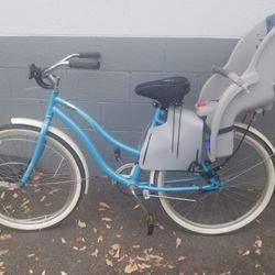 Beach Cruiser With Toddler Seat
