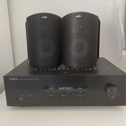 Yamaha Speakers with Polk Speakers