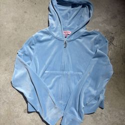 Y2K Juicy Couture Zip Up Hoodie