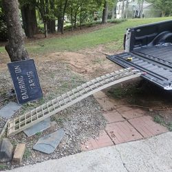 1 Aluminum Atv Motorcycle Ramp 500lbs Capacity 