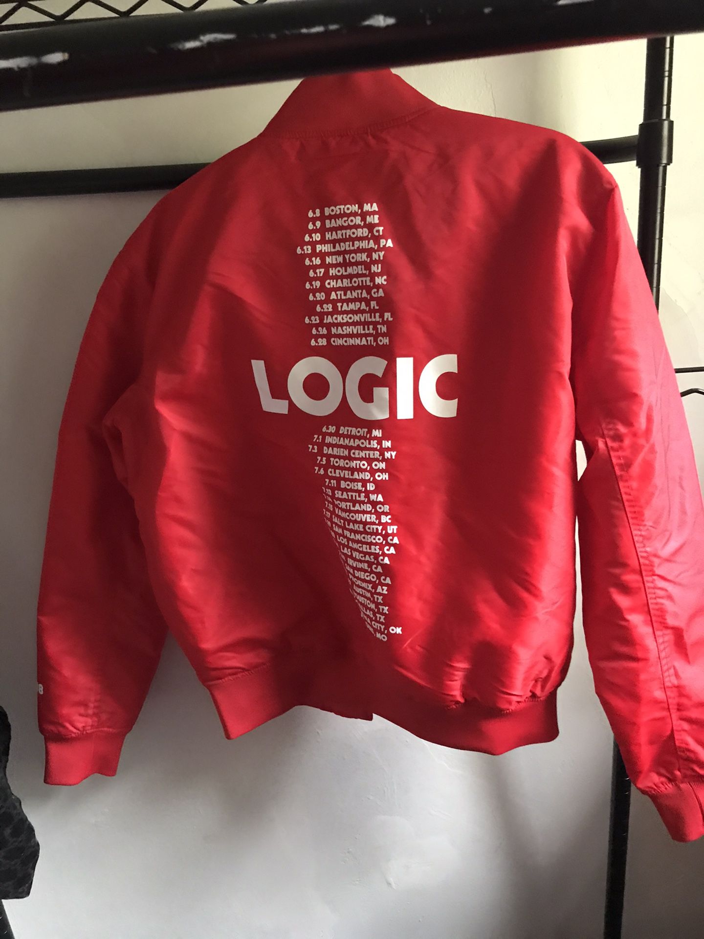 Logic tour jacket