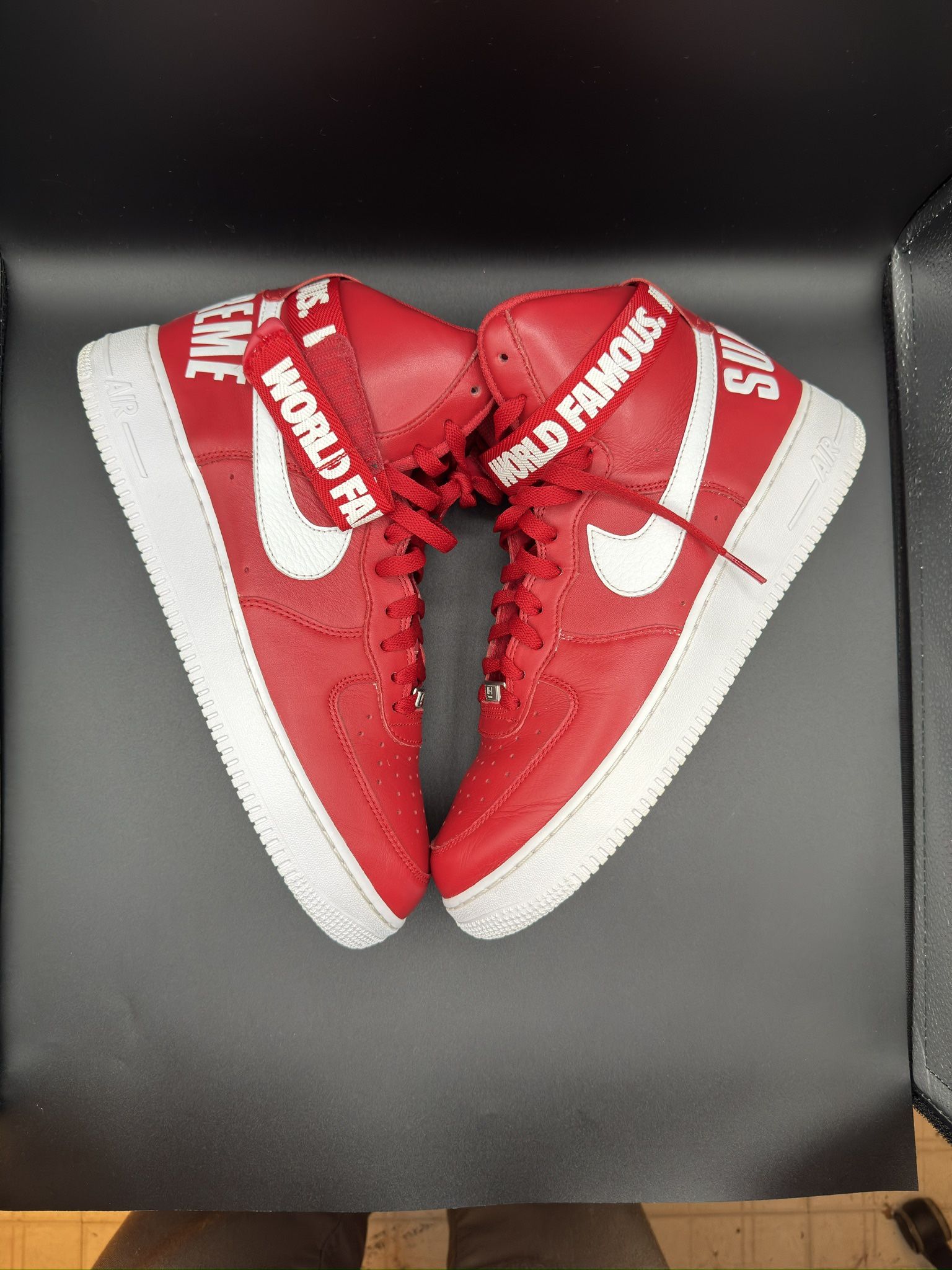 Nike Air Force High Supreme Red