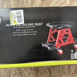 Auto Detailing Work Seat - NEW