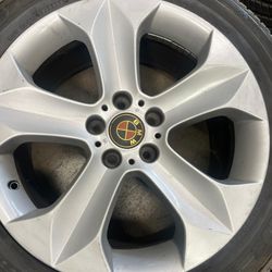 19" Bmw X5 X6 Oem Wheels 19x9 5x120 08-14 Tires