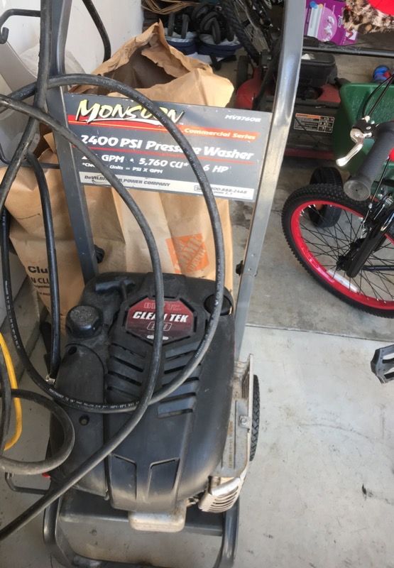 Pressure Washer 2400 PSI - Monsoon for Sale in Downers Grove, IL - OfferUp