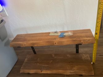 Wooden shelve