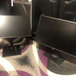 LCD MONITORS W/STANDS