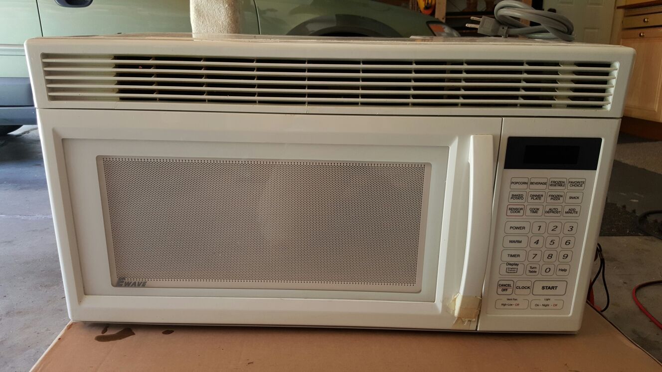 FREE - E-Wave KOT-170SW OTR microwave range hood