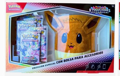 Pokémon Evoluciones Prismáticas Eevee Bag Collection
