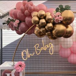 Oh Baby LED Sign W/adapter Included