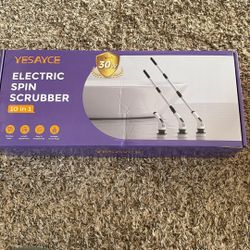 Wireless Electric Spin Scrubber- Brand New