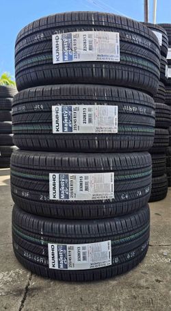 255/45/19 KUMHO MAJESTY EV  (4 TIRES NEW) INCLUDED INSTALLATION AND BALANCING (PROMOTION)✅